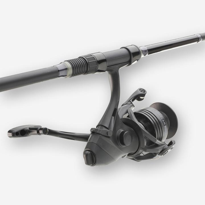 Produktbild Caperlan Angelset Xtrem 500 12' 3 lbs Rute und Rolle Karpfenangeln (Allroundrute, 365.76 cm)