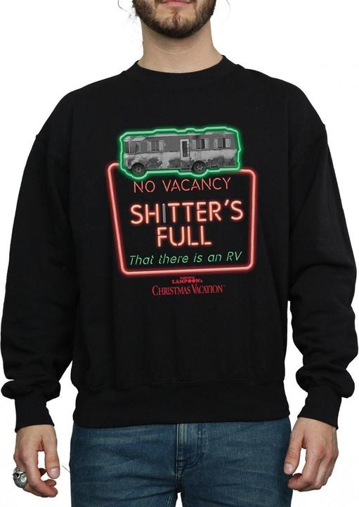 Image du produit National Lampoon´s Vacation National Lampoon's Christmas Vacation - Sweat GREYSCALE NO VACANCY - Homme (XL)