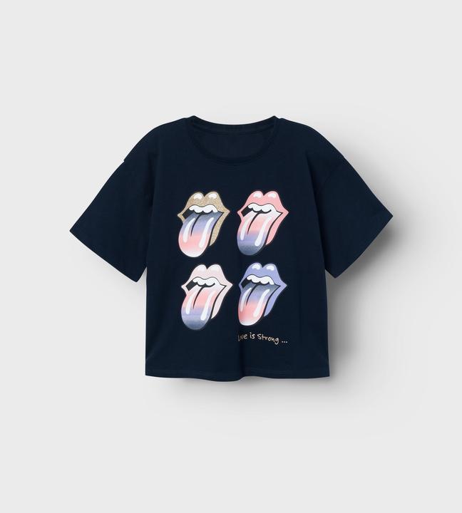 Actual product image Name it Nkfnarina Rollingstones Ss Top Noos Unv (134)