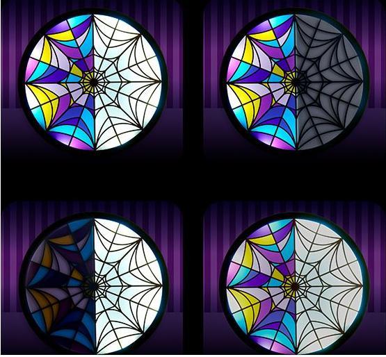 Image du produit Universal Textiles WEDNESDAY Mood light - Fenêtre