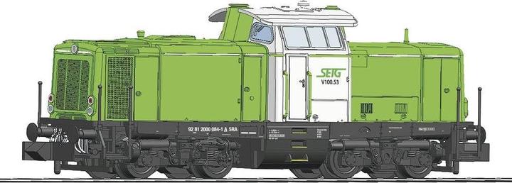 Produktbild Fleischmann 721283 N Diesellok V 100.52 der SETG (Spur N)