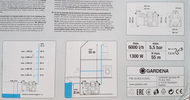 Actual product image Gardena Domestic water dispenser (Domestic water pump)