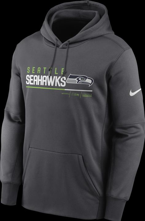 Nike Seattle Seahawks Therma Pullover Hoodie L