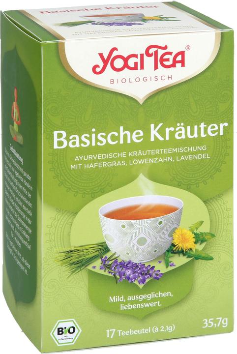 Actual product image Yogi Tea Alkaline herbs (individually packaged) (35.70 g)