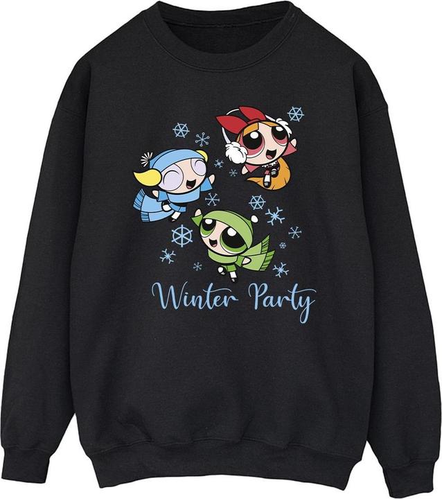 The Powerpuff Girls Girls Winter Party Sweatshirt