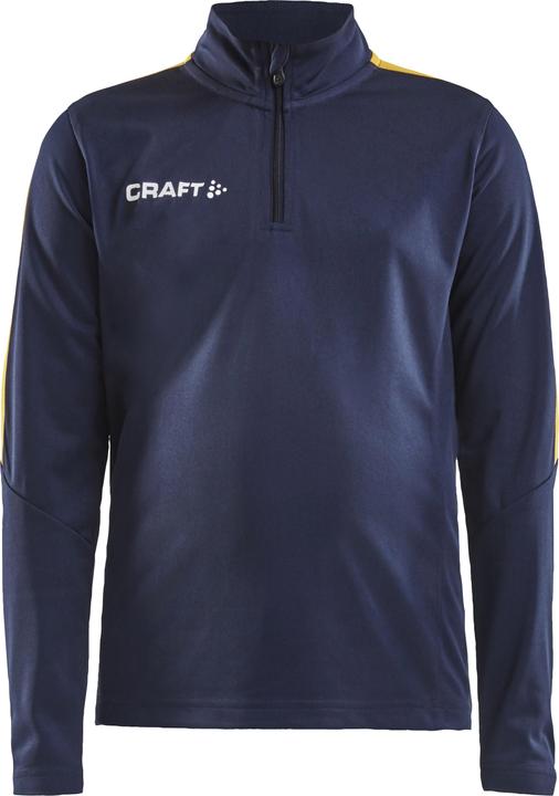 Craft Progress Halfzip Ls Tee Kinder