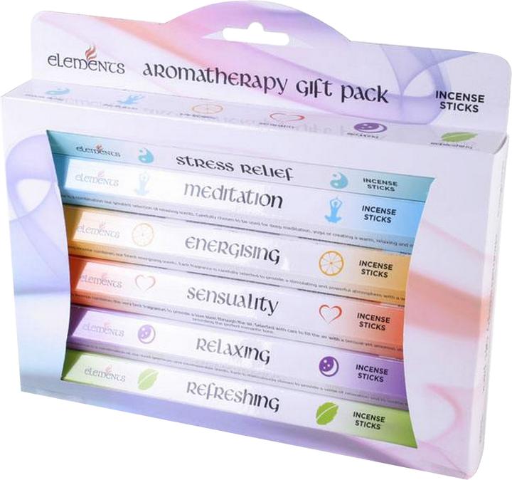 Rabe RäucherstäbchenAromatheraieGeschenkset Box mit 6 Packungen