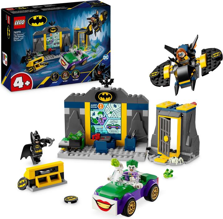 Produktbild LEGO Bathöhle mit Batman, Batgirl und Joker (76272)