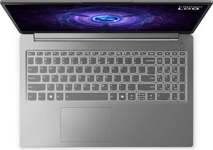 Lenovo LOQ 15 (83LK008TGE) (grijs, Intel® Core? i5-12450HX, NVIDIA GeForce RTX 4050, 16 GB DDR5, 512