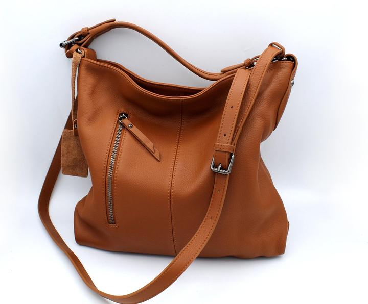 Actual product image Only-Bags.Store Leather bag, soft leather handbag, leather handbag, hobo soft bag
