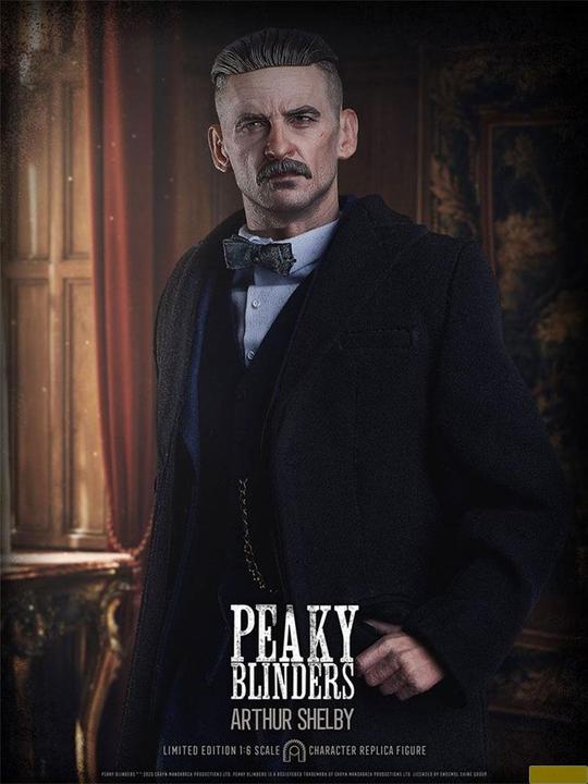 Actual product image Big Chief Studios Peaky Blinders Action Figure 1/6 Arthur Shelby Limited Edition 30 cm