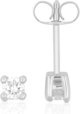 Image du produit Muau Boucles d'oreilles monture 4 poignées (Or blanc 750)