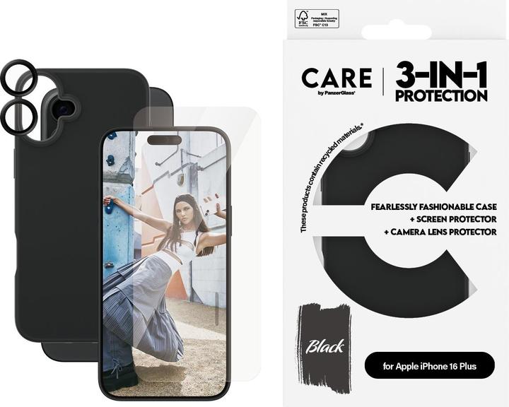 Actual product image Care Fashion 3-in-1 set (1 Piece, Apple iPhone 16 Plus)
