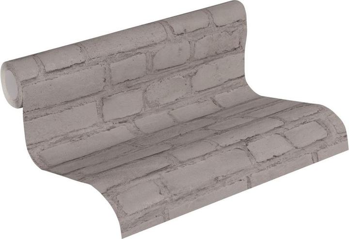 Immagine prodotto A.S. Création Pietre e struttura in look mattone vintage (53 x 1005 cm)