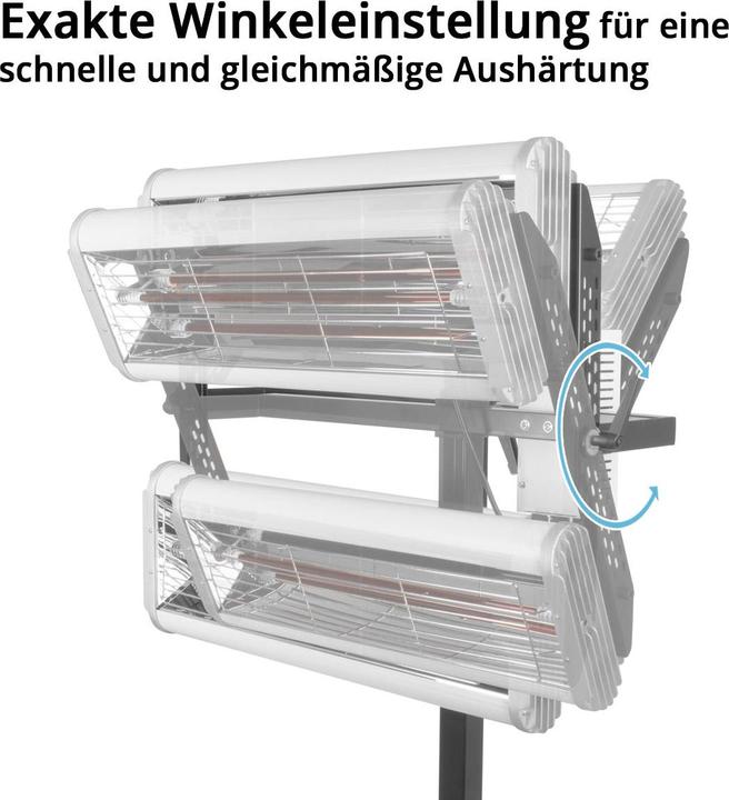Image du produit Stahlwerk Sécheur de peinture infrarouge IL-2400 ST de 2 400 watts avec trépied (2.40 W)