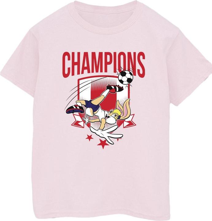 Actual product image Looney Tunes Mens Lola Football Champions T-Shirt (XL)