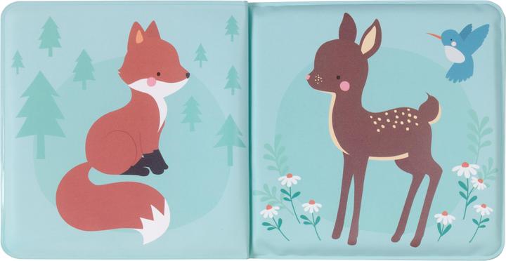 Image du produit A Little Lovely Company Badebuch BTBBFO08 Fuchs 120x120x30 mm