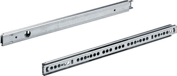 Produktbild Hettich Schubladenschiene Teilauszug 500 mm verzinkt 9136703 2 Stück
