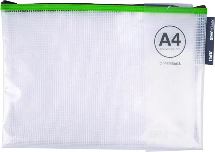 Produktbild Apli Reissverschlusstasche, a4, 355x255 mm, farbmischung (A4)