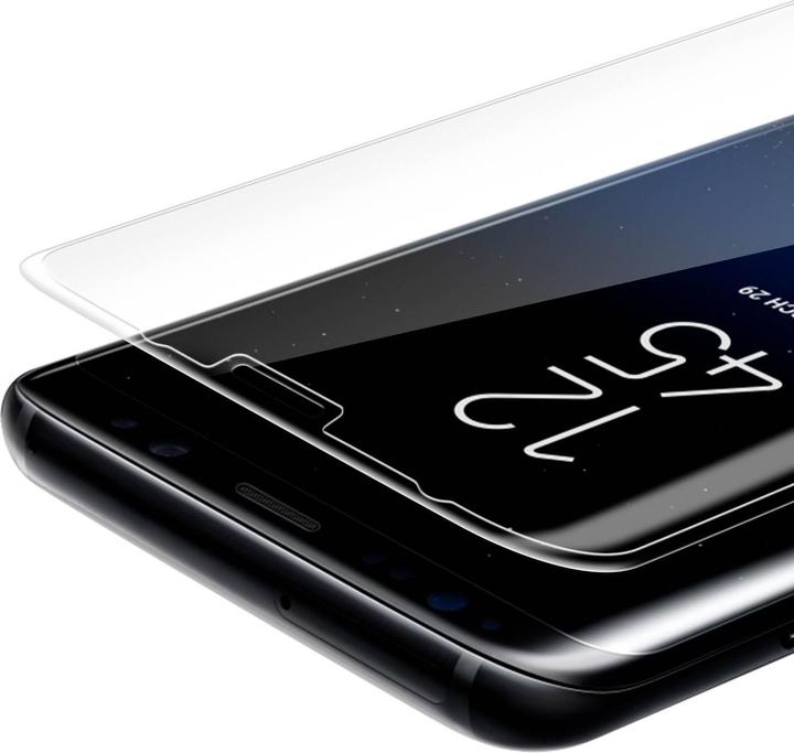 Produktbild Avizar Kristallklare Folie, Glas-Displayschutz (1 Stück, Samsung Galaxy S8)