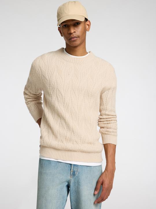 Produktbild Selected Homme Zopfstrick Strickpullover (S)