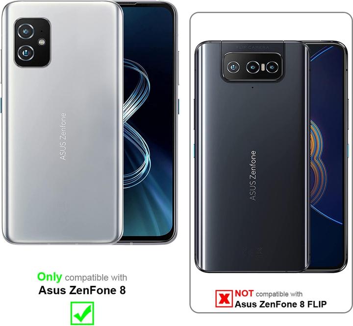 Image du produit Cadorabo Housse Flower Book (Asus Zenfone 8)
