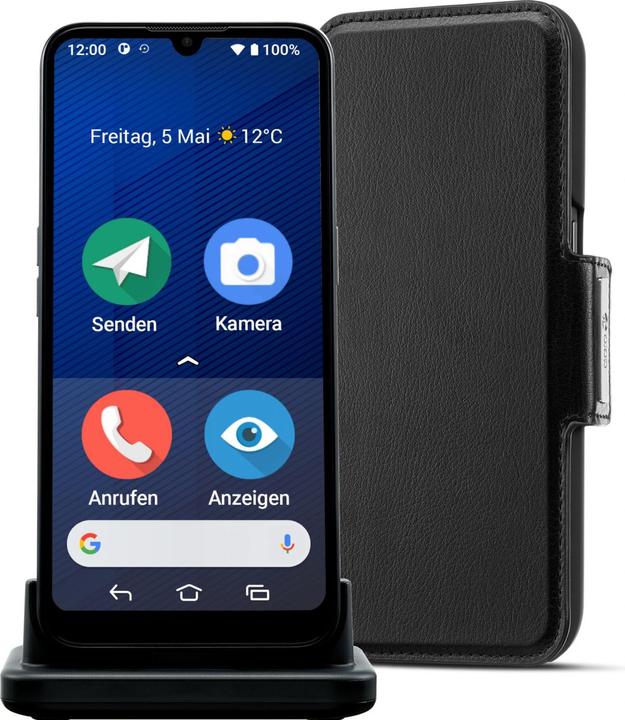 Actual product image Doro 8200 Plus without power supply unit (64 GB, Blue / Black, 6.10", Dual SIM, 16 Mpx, 4G)