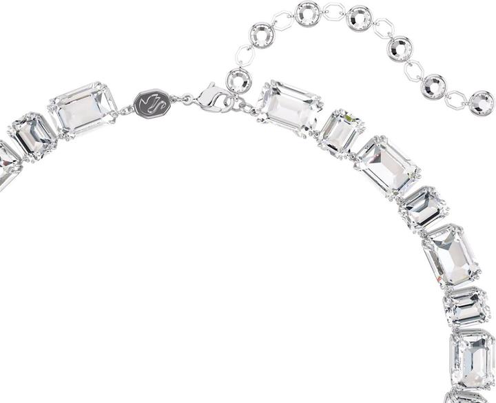 Actual product image Swarovski Millenia Tennis Halskette Oktagon Schliff Weiss (Swarovski Metal)