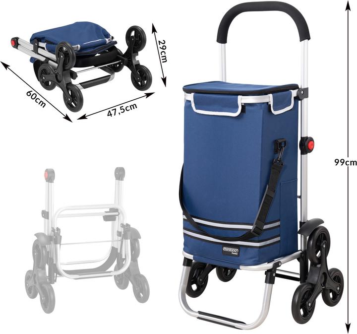 Actual product image Monzana 2in1 Shopping Trolley