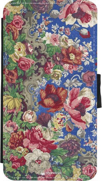 Actual product image PhoneLook Cover Wallet black Vintage Art Flowers (Apple iPhone XS, Apple iPhone X)