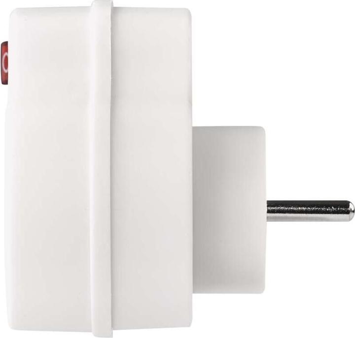 Image du produit Emos Distributeur de prises avec interrupteur 1 prise sans + 2x Euro blanc (P0029) (2 x)