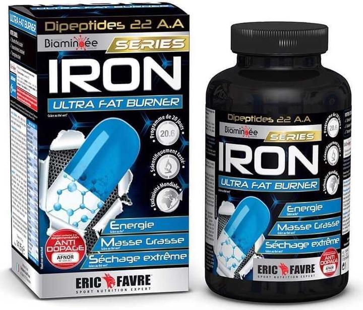 Produktbild Eric Favre Iron ultra fat burner (120 Stück, Kapseln, 141.95 g)