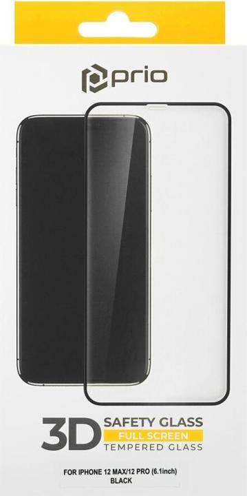 Image du produit prio Protection d'écran premium en verre trempé (1 pièce(s), Apple iPhone 12 Pro)