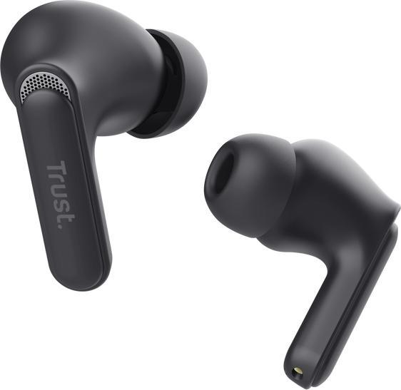 Actual product image Trust Yavi Bt Enc Earbuds Black (ANC, 23 h, Cable)