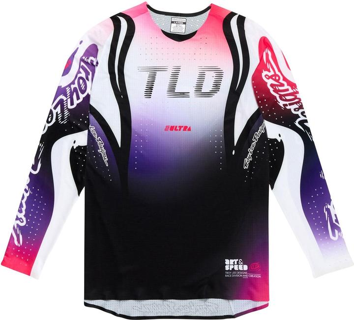 Produktbild Troy Lee Designs SE Ultra Jersey, Drip, black/purple, S (S)