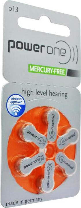 Produktbild Varta Rayovac Hörgerätebatterie HA13, IEC PR48, 4606 945 406, Acoustic Rayovac hearing aid batterie