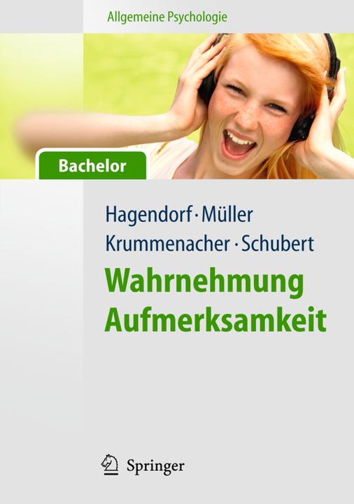 Immagine prodotto Wahrnehmung,Aufmerksamkeit (Tedesco, Joseph Krummenacher, Herbert Hagendorf, Hermann-Joseph Müller, 2011)