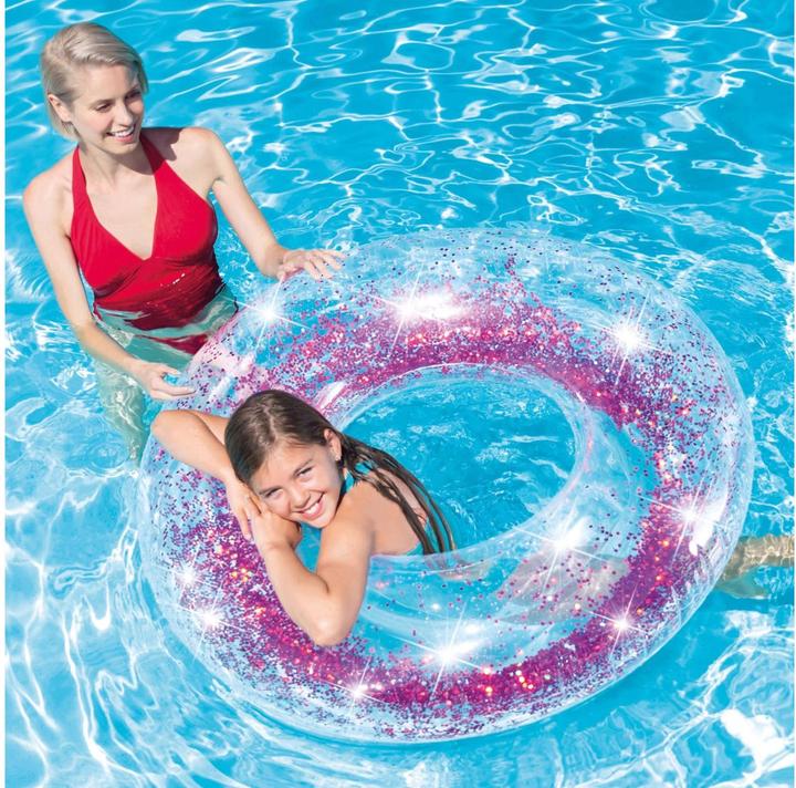 Actual product image Intex glitter tubes