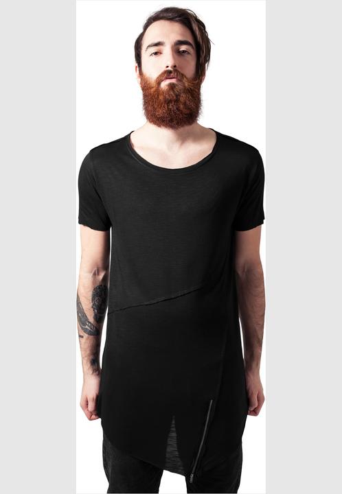 Image du produit Urban Classics Long Open Edge Front Zip Tee (L)