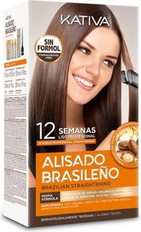 Image du produit Kativa Kit de défrisage brésilien 225 ml (225 ml)