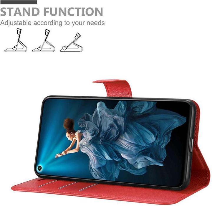 Produktbild Cadorabo Book mit Standfunktion Cover (TCL 20S, Huawei Nova 5T, LG K20)