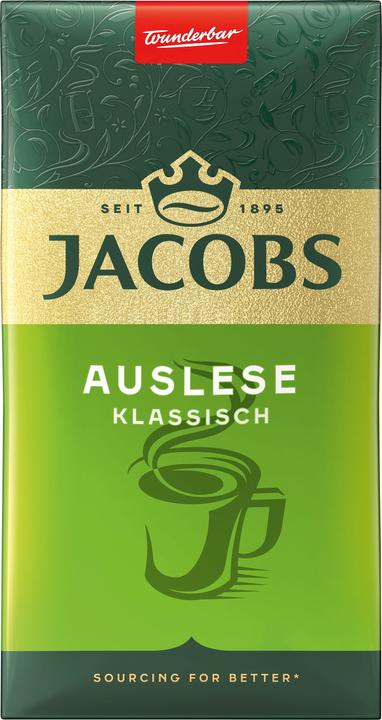 Actual product image Jacobs Classic selection coffee, ground 500.0 g (Medium roast, 500 g)