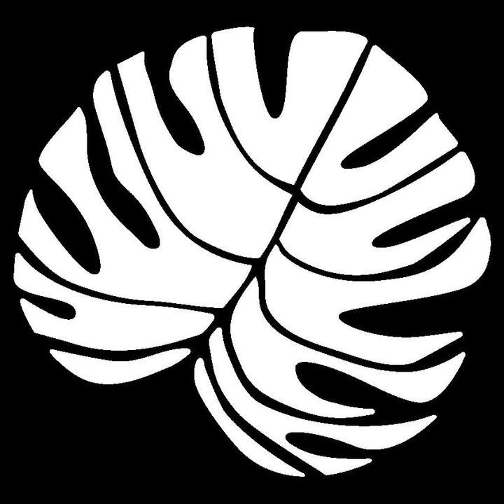 Produktbild Pronty Crafts Schablone "Big Monstera Blatt", 30 x 30cm, Polyester