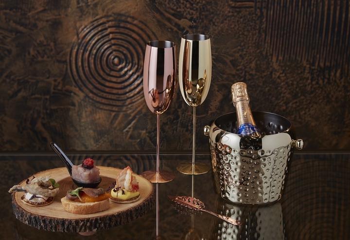 Immagine prodotto Paderno Utensili da bar Shaker calabrese oro 0,9 litri (Shaker da cocktail)