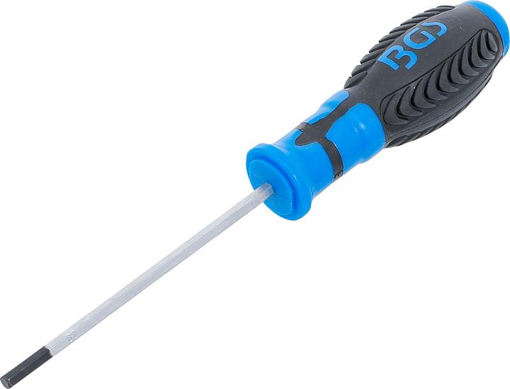 Immagine prodotto BGS Cacciavite | Attacco esagonale 4 mm | Lunghezza lama 100 mm (Chiave a brugola)