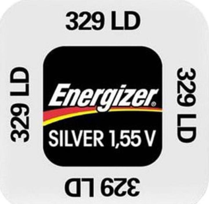 Actual product image Energizer SR731SW (329) / 1.55 V (1 pcs., SR731, 39 mAh)
