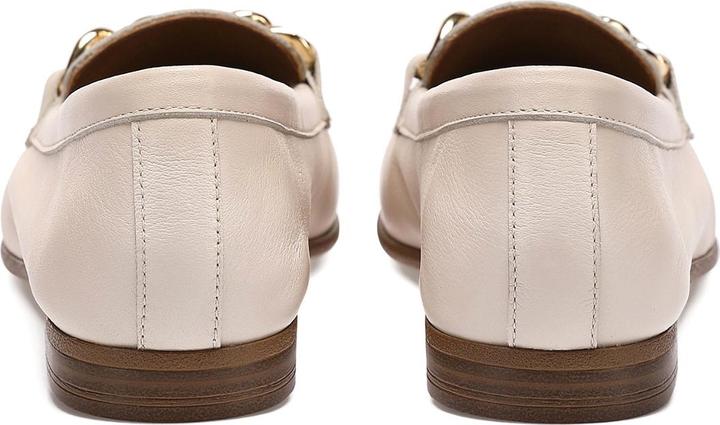 Immagine prodotto Inuovo Questa scarpa slip-on alla moda è realizzata in pelle di alta qualità e con una catena decorativa (41)