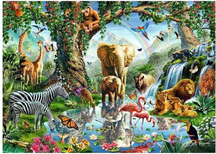 Immagine prodotto Ravensburger Avventure nella giungla (1000 pezzi)