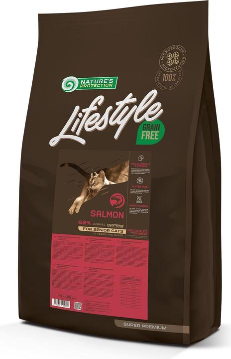 Produktbild Natures Protection Grain Free mit Lachs, 7 kg (Senior, 1 Stk., 7000 g)
