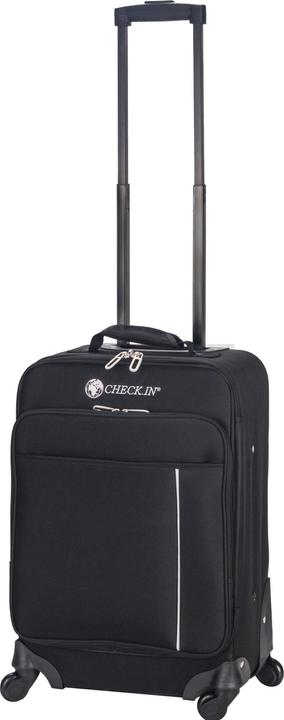 Produktbild Check.In Madrid - 3er Trolleyset Schwarz (169 l, Handgepäck (bis 50l), L (90 - 115l))